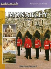 Cover of: Monarchy