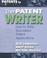 Cover of: The Patent Writer