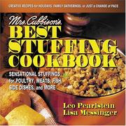 Mrs. Cubbison's best stuffing cookbook by Leo Pearlstein