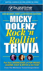 Cover of: Micky Dolenz' Rock 'n Rollin' Trivia (Buzztime Trivia)