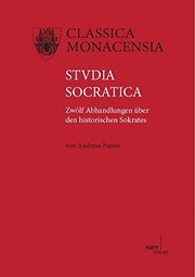 Cover of: Studia Socratica by Andreas Patzer
