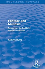Cover of: Fantasy and Mimesis by Kathryn Hume