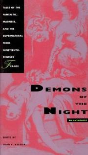 Cover of: Demons of the night by edited and with nine new translations by Joan C. Kessler.
