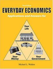 Everyday Economics by Michael L. Walden