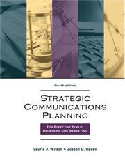 Cover of: Strategic Program Planning for Effective Public Relations Campaigns