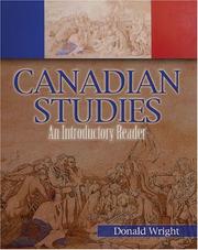 Cover of: Canadian Studies | Donald Wright
