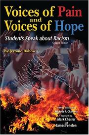 Cover of: Voices of Pain and Voices of Hope by Jerome Rabow