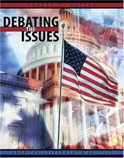 Cover of: Debating the Issues by Robert P. Watson