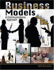 Cover of: Business Models: A Communications Approach