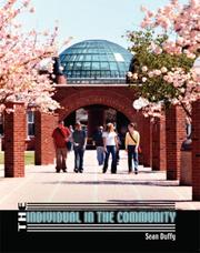 Cover of: The Individual in the Community