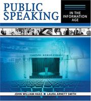Cover of: Public Speaking in the Information Age