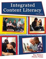 Cover of: Integrated Content Literacy by Ray Wolpow, Marian J. Tonjes