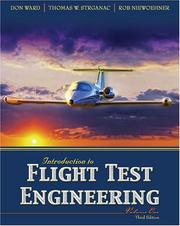 Cover of: Introductions to Flight Test Engineering Volume One