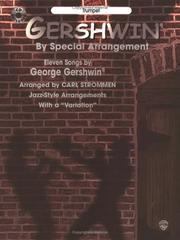 Cover of: Gershwin by Special Arrangement: Jazz-style Arrangements With a Variation