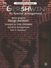 Cover of: Gershwin by Special Arrangement: Jazz-style Arrangements With a Variation