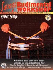 Cover of: Savage Rudimental Workshop