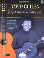 Cover of: David Cullen: Jazz, Classical, and Beyond (Book & CD)