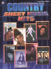 Cover of: Country Sheet Music Hits