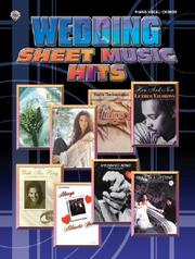 Cover of: Wedding Sheet Music Hits