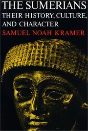 Cover of: The Sumerians by Samuel Noah Kramer