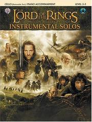 Cover of: Lord of the Rings Instrumental Solos Cello Book: With Piano Accompaniment & CD