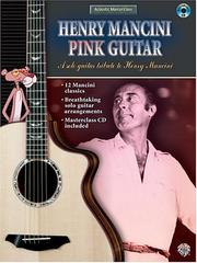 Cover of: Henry Mancini - Pink Guitar Book & CD (Acoustic Masterclass) by Henry Mancini