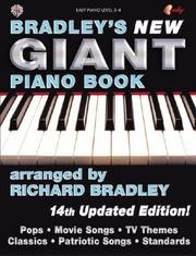 Cover of: Bradley's New Giant Piano Book by Richard Bradley