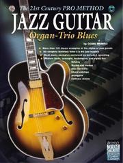 Cover of: The 21st Century Pro Method Jazz Guitar Organ-Trio Blues (21st Century Pro Method) by Warner Brothers, Doug Munro