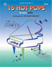 Cover of: 15 Hot Pops: Winter 2005 (Big Note Piano (Warner Bros.))