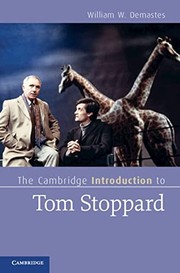 Cover of: The Cambridge introduction to Tom Stoppard by William W. Demastes