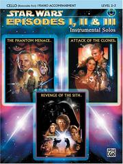 Star Wars Episodes I, II & III Instrumental Solos Book & CD cover