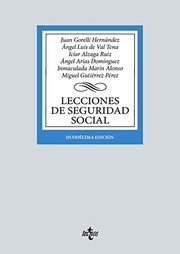 Cover of: Lecciones de Seguridad Social