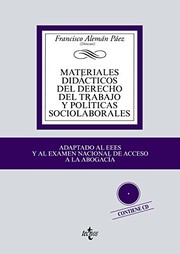 Cover of: Materiales didácticos del derecho del trabajo y políticas sociolaborales