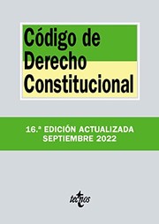 Cover of: Código de Derecho Constitucional