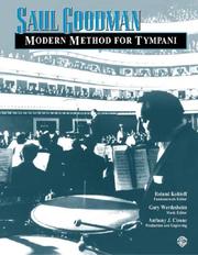 Cover of: Modern Method for Tympani