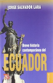 Cover of: Breve Historia Contemporanea Del Ecuador
