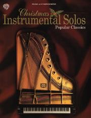 Cover of: Xmas Inst Solos/Popular Classics | Alfred Publishing