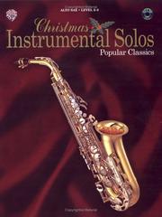 Cover of: Xmas Inst Solos/Popular Classics by Alfred Publishing