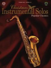 Cover of: Xmas Inst Solos/Popular Classics by Alfred Publishing