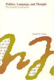 Politics, language, and thought by David D. Laitin