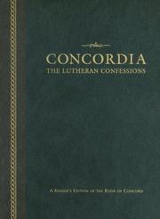 Cover of: Concordia by Paul Timothy McCain