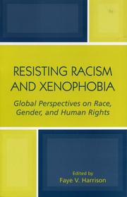 Cover of: Resisting Racism and Xenophobia by Faye V. Harrison