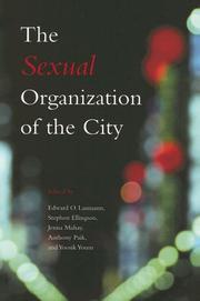 Cover of: The Sexual Organization of the City by 