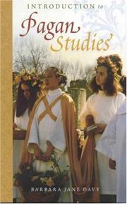 Cover of: Introduction to Pagan Studies (The Pagan Studies Series) by Barbara Davy