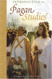 Introduction to Pagan Studies by Barbara Davy