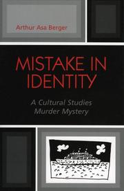 Cover of: Mistake in Identity: A Cultural Studies Murder Mystery