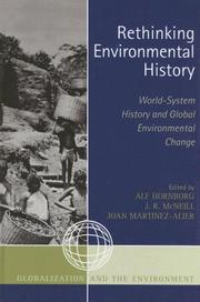 Cover of: Rethinking Environmental History by Alf Hornborg