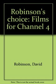 Cover of: Robinson's choice by David Robinson
