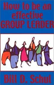 Cover of: How to Be an Effective Group Leader