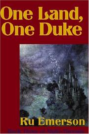 Cover of: One Land One Duke | Ru Emerson